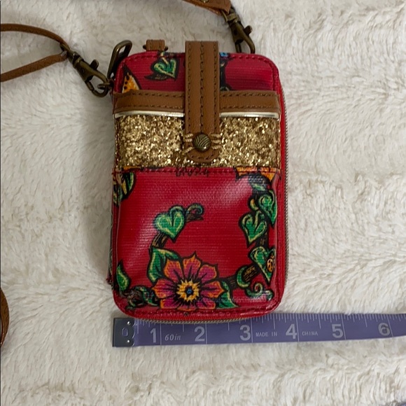 Sakroots Artist Circle Ruby True Love Crossbody - Picture 14 of 16